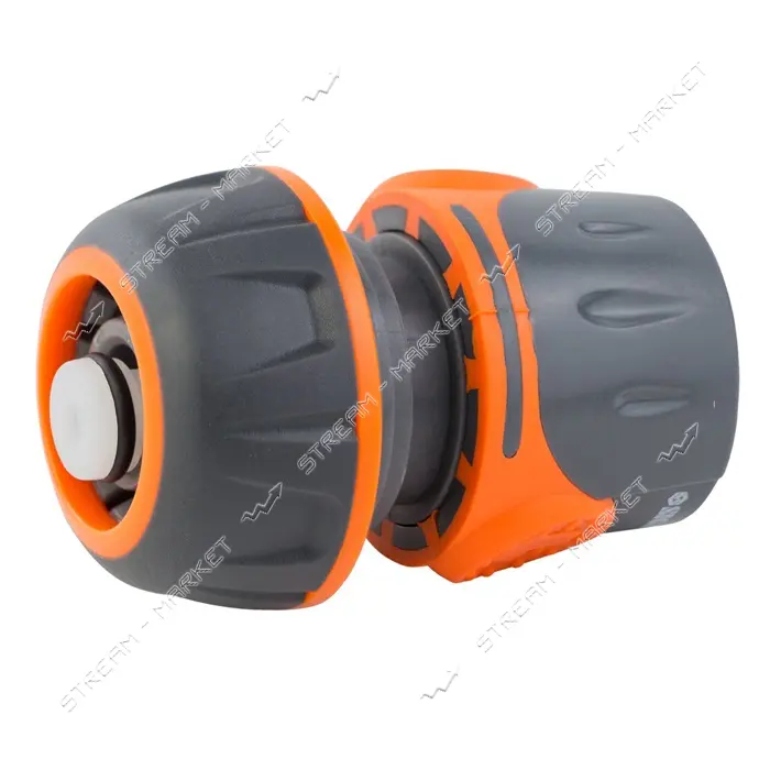 Коннектор Sigma flora 5015514 быстросъемный для шланга 3/4" с аквастопом