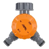 Кран распределительный Sigma flora 500241z 3/4" двойной с резьбой на кран                           