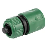 Коннектор Grad 5016115 быстросъемный для шланга 1/2" с аквастопом