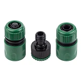 Набор коннекторов Grad 5016155 с адаптером в/р 1/2" и 3/4" для шланга 1/2"