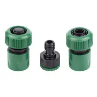 Набор коннекторов Grad 5016165 с адаптером в/р 1/2" и 3/4" для шланга 3/4"