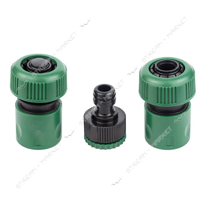 Набор коннекторов Grad 5016165 с адаптером в/р 1/2" и 3/4" для шланга 3/4"