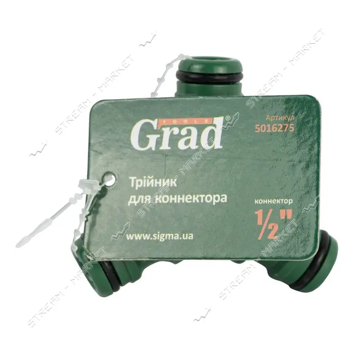 Тройник Grad 5016275 для коннектора 1/2"