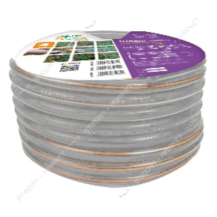 Шланг для полива Flora 5065054 Опал 3 слоя армированный 1/2" 30м