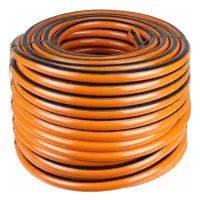 Шланг для полива Flora 5066864 Янтарь 3 слоя армированный 3/4" 50м                                  