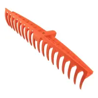 Грабли Flora 5051354 пластиковые прямые 18 зубцов 580х80мм                                          