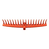 Грабли Flora 5051354 пластиковые прямые 18 зубцов 580х80мм