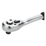 Ключ-трещотка Sigma 6050091 с изогнутой ручкой 1/2'' 250мм 72Т CrV