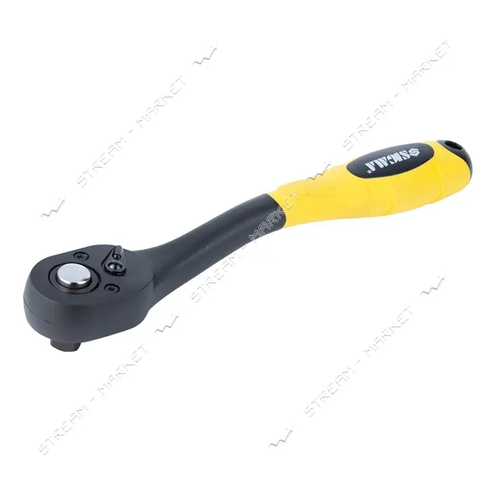 Ключ-трещотка Sigma 6050111 с полипропиленовой ручкой 1/4'' 150мм 72Т CrV                           