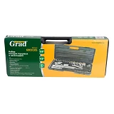 Набор насадок торцевых Grad 6003105 1/4" 1/2" 51шт CrV
