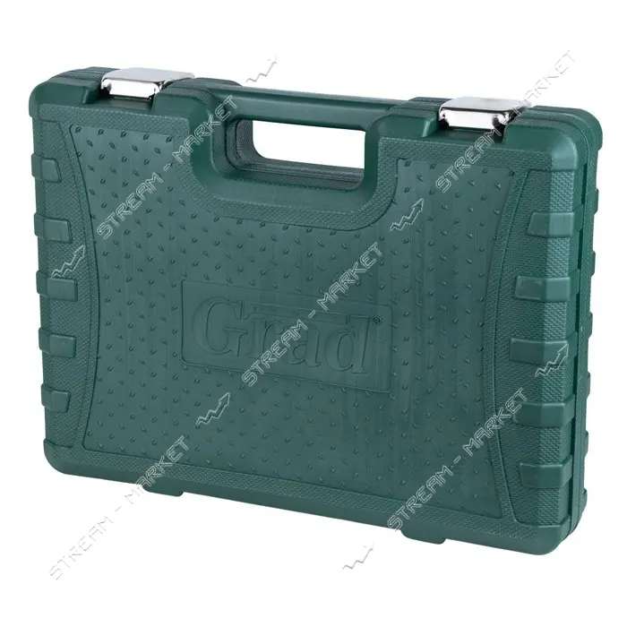 Набор насадок торцевых и биты Grad 6004575 1/4" 1/2" 108шт 12 граней CrV                            