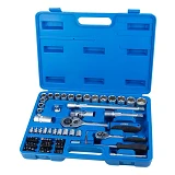 Набор насадок торцевых и биты Grad 6003145 1/4" 1/2" 72шт Start