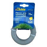 Леска для триммера Kubis 01-08-1241 армированная 2.4ммx15м звезда                                   