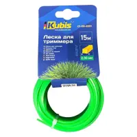 Леска для триммера Kubis 01-08-2201 2ммх15м квадрат                                                 