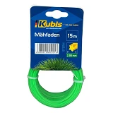 Леска для триммера Kubis 01-08-0201 2ммх15м звезда                                                  