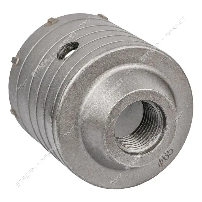 Коронка по бетону Sigma 1513071 65х70мм 8 зубцов тубус