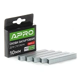 Скобы каленые Apro 680147 10х11.3х0.7мм 1000шт                                                      