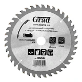 Диск пильный по дереву Grad 1957545 с твердосплавными напайками 180х22.2 20х40Т