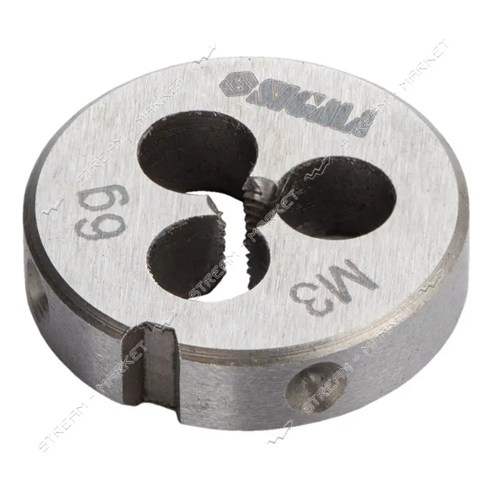 Плашка Sigma 1604081 М3х0.5мм                                                                       