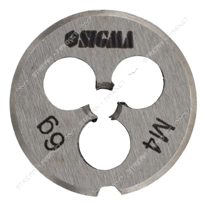Плашка Sigma 1604121 М4х0.7мм                                                                       