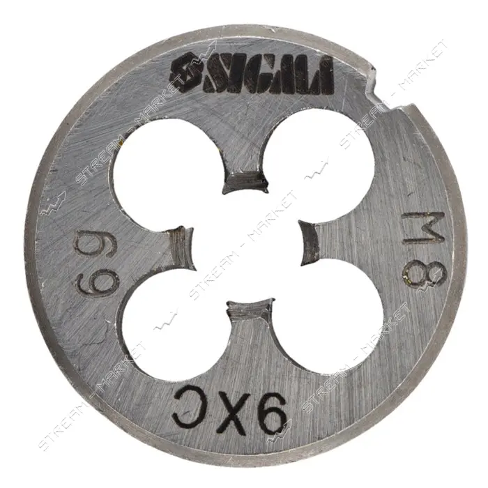 Плашка Sigma 1604211 М8х1.25мм                                                                      
