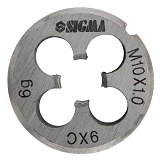 Плашка Sigma 1604261 М10х1.0мм