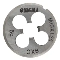 Плашка Sigma 1604271 М10х1.25мм                                                                     