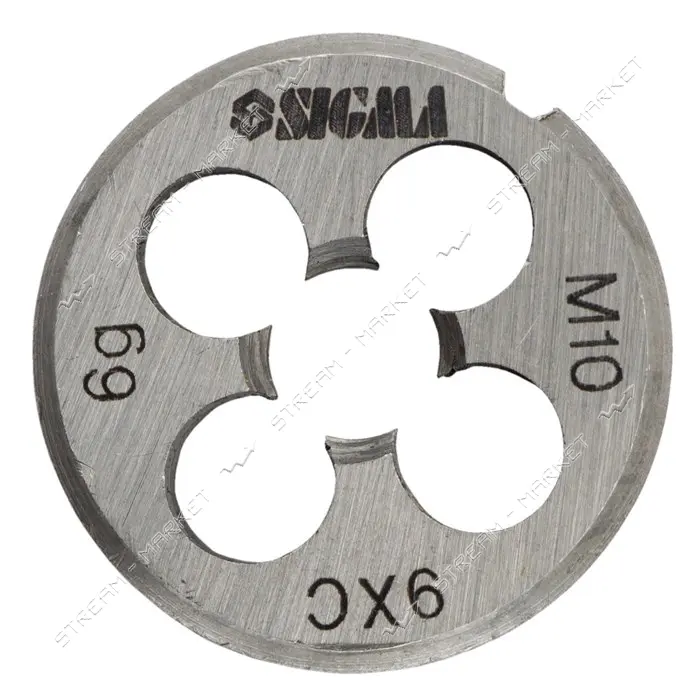 Плашка Sigma 1604281 М10х1.5мм                                                                      