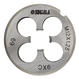 Плашка Sigma 1604331 М12х1.25мм                                                                     