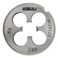 Плашка Sigma 1604331 М12х1.25мм                                                                     