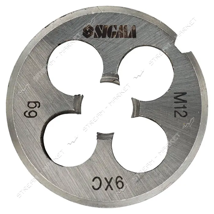 Плашка Sigma 1604351 М12х1.75мм                                                                     