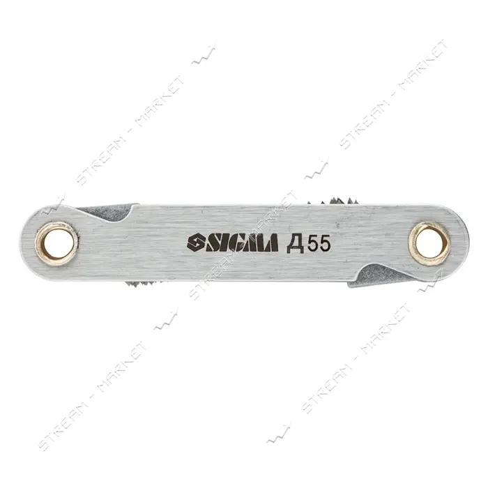 Резьбомер дюймовый Sigma 1634421 12 шагов