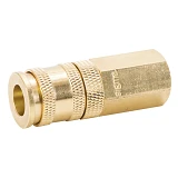 Соединение быстросъемное усиленное с фиксатором Sigma 7021641 FТ 1/4" латунь