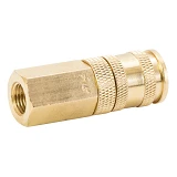 Соединение быстросъемное усиленное с фиксатором Sigma 7021641 FТ 1/4" латунь