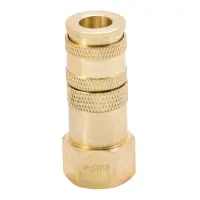 Соединение быстросъемное усиленное с фиксатором Sigma 7021661 FТ 1/2" латунь                        