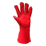 Перчатки краги сварщика Sigma 9449301 XXL 35см красные