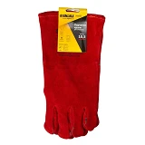 Перчатки краги сварщика Sigma 9449361 XXL 35см красные                                              