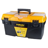 Ящик для инструмента Sigma 7403951 с съемными органайзерами 510х291х280мм