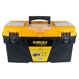 Ящик для инструмента Sigma 7403951 с съемными органайзерами 510х291х280мм