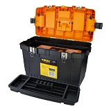 Набор ящиков для инструмента Sigma 7403521 2 в 1 металлические замки 413х212х244мм 564х310х388мм