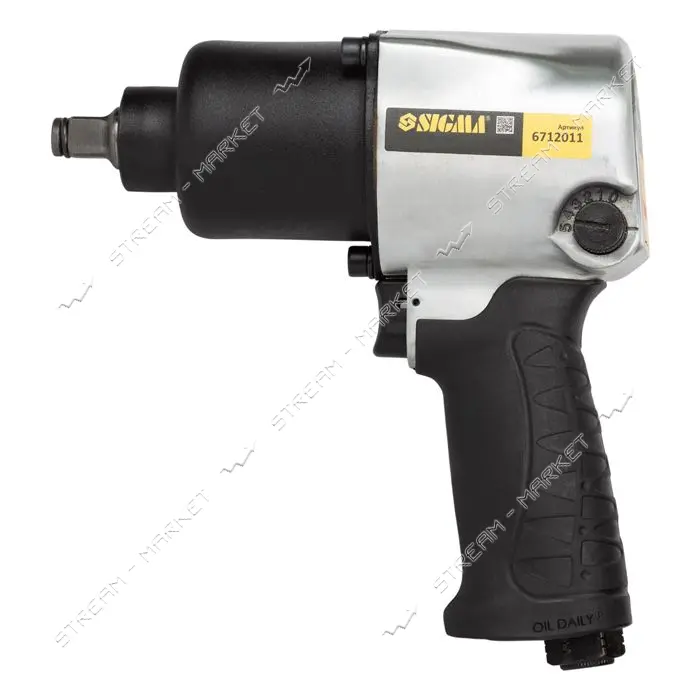 Гайковерт пневматический усиленный Sigma 6712011 1/2" 640Нм 141л/мин 6бар