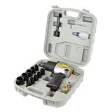 Гайковерт пневматический усиленный Sigma 6712031 1/2" 640Нм 141л/мин 6 бар с масленкой и насадками
