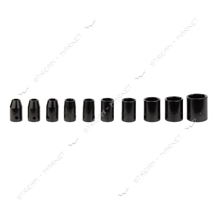 Гайковерт пневматический усиленный Sigma 6712031 1/2" 640Нм 141л/мин 6 бар с масленкой и насадками
