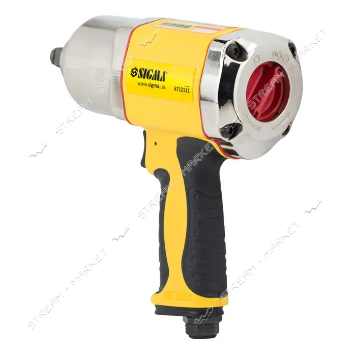 Гайковерт пневматический Sigma 6712111 1/2" 750Нм 113л/мин 6бар                                     