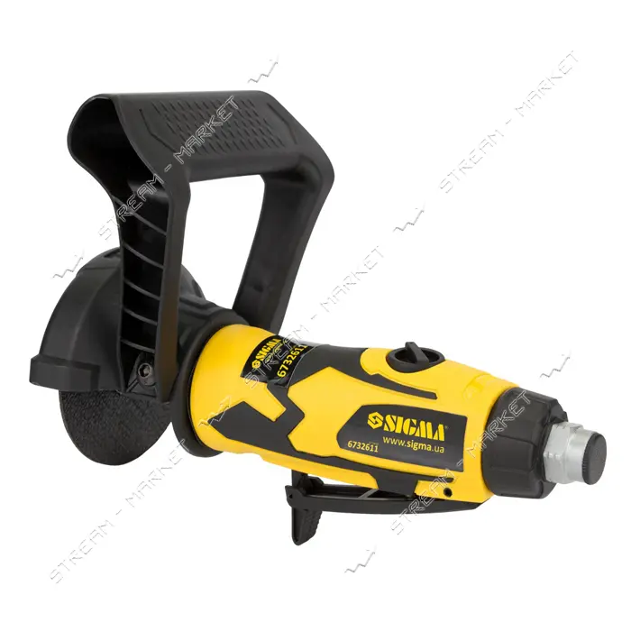 Шлифмашинка прямая пневматическая Sigma 6732611 75мм