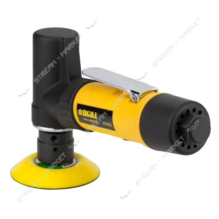 Шлифмашинка угловая пневматическая Sigma 67335211 75мм                                              