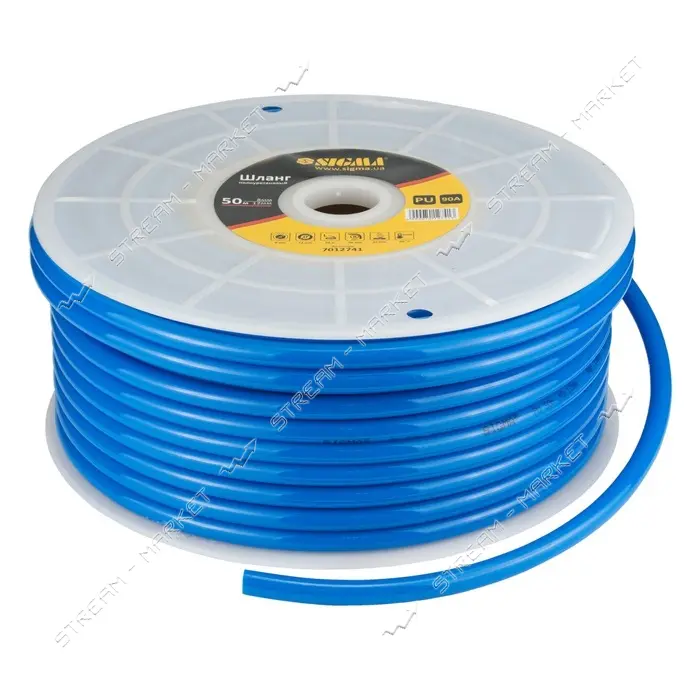 Шланг в бухте Sigma 7012741 PU 50м 8х12мм                                                           