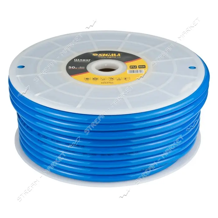Шланг в бухте Sigma 7012741 PU 50м 8х12мм                                                           