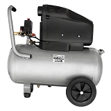 Компрессор двухцилиндровый безмасляный Sigma 7042311 2.2кВт 365л/мин 8бар 50л 2 крана