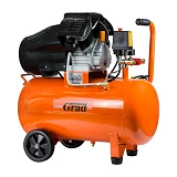 Компрессор Grad 7043935  V 2.2кВт 386л/мин 8бар 50л 2 крана                                         